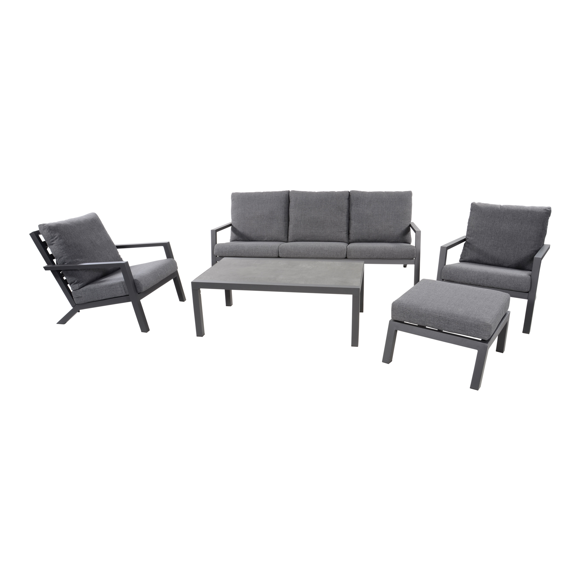 Lounge-Set DOWN TOWN NEGRO