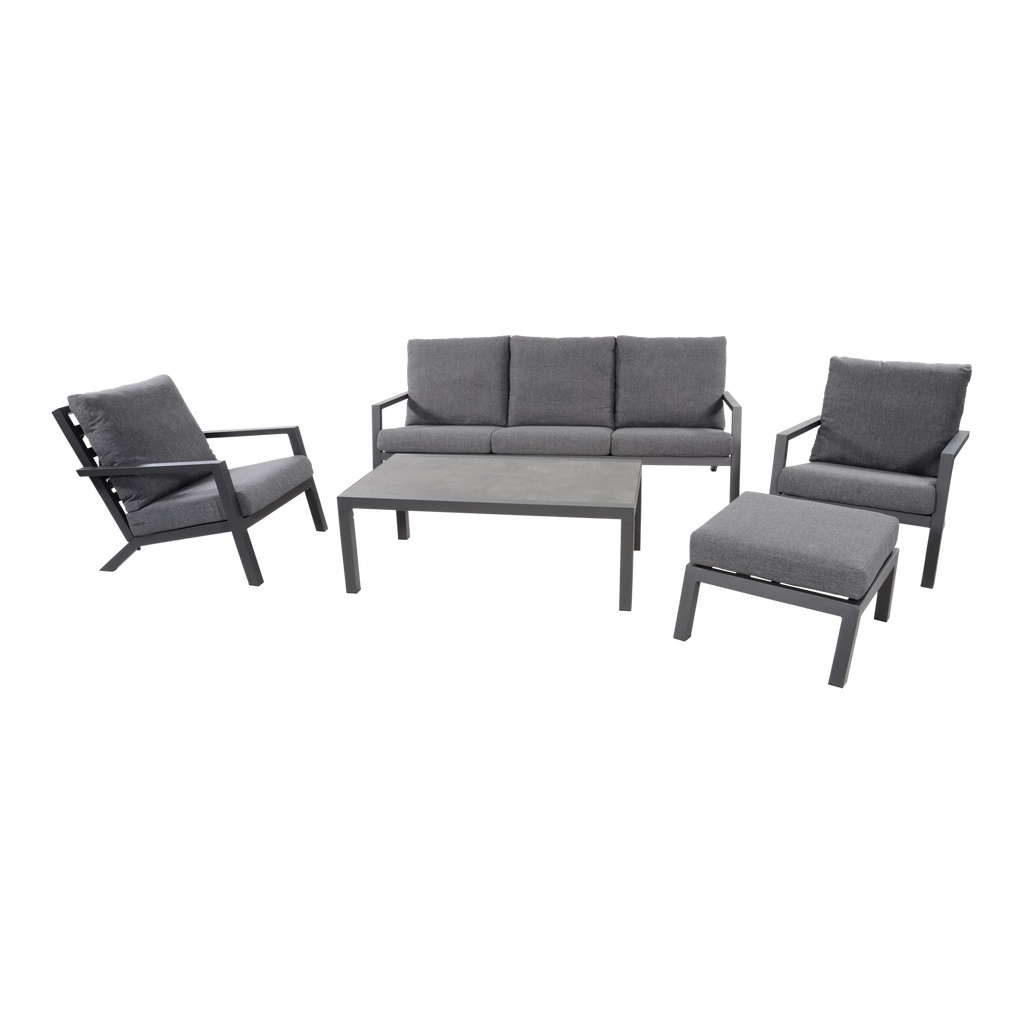 Lounge-Set DOWN TOWN NEGRO