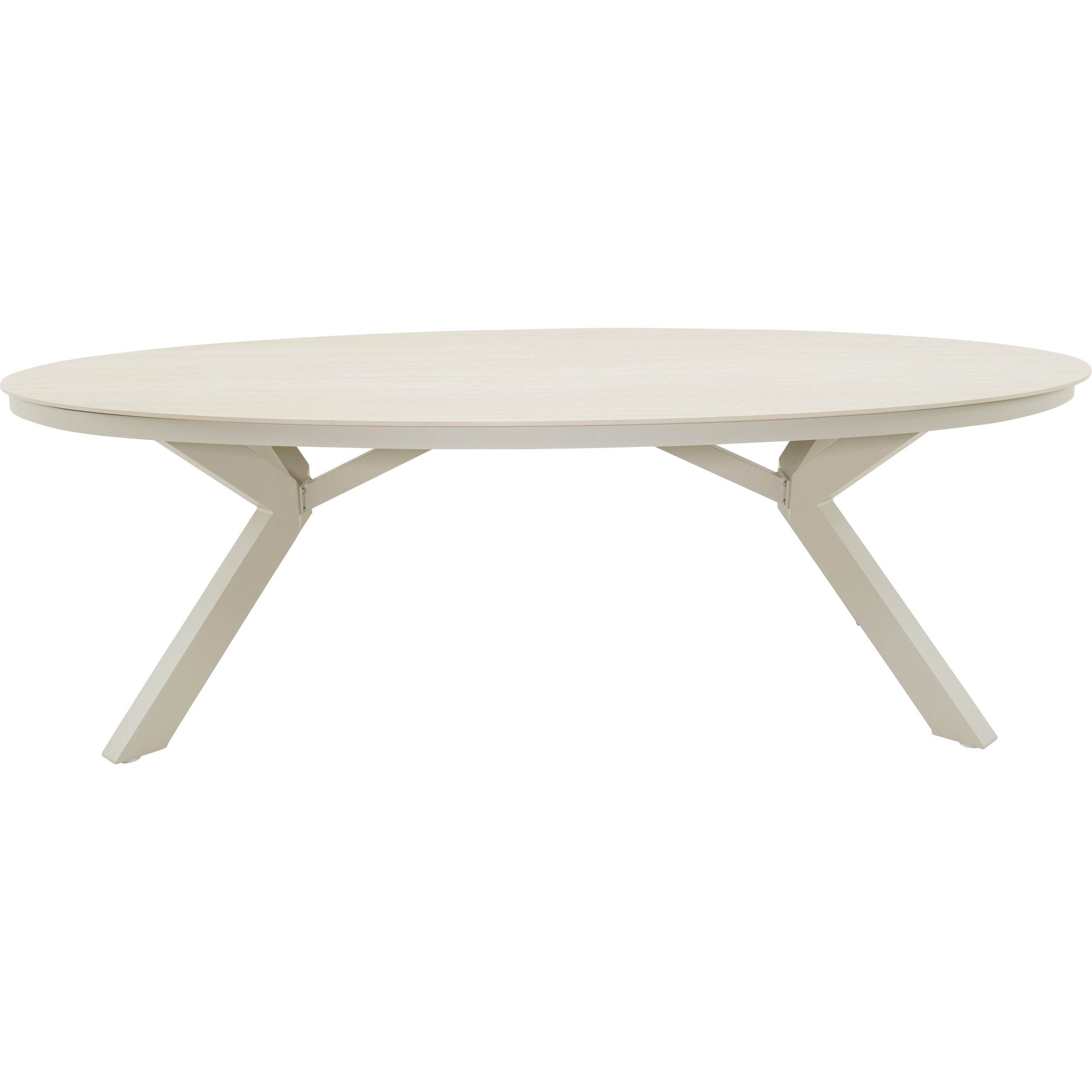 Dining Lounge Set DAVOS & BURGOS – Aluminium, Rope & Sintered Stone, Beige